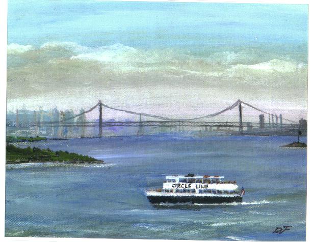 The Bridge in Lower Manhattan