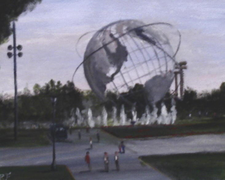 The Unisphere on a Nice Day