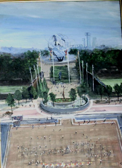 A View From the Tennis Stadium