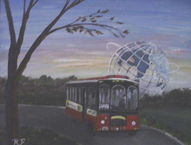 Shuttle Bus at The World's Fair