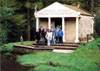 replica temple at Vindolanda