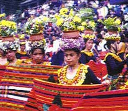 Another Street Dancers Blending the Cordilleran Culture to Flowers.