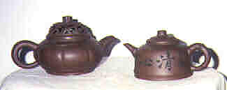 Yixing teapots