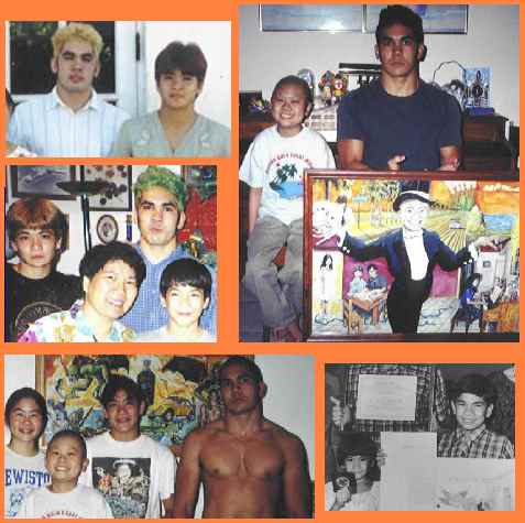 This is the collage I used on my homemade cd jacket, to see the music page click