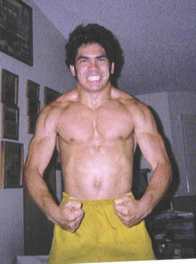 I rode my bike and ran about 6 miles daily, so I was pretty lean