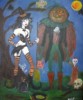 Pumpkin Man and Witch Queen  $100.00