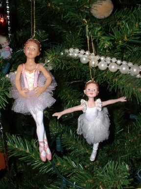 Ballerina Doll Ornaments
