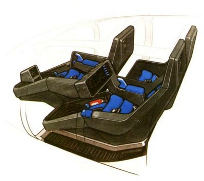 Two and a half seat helicopter cockpit concept