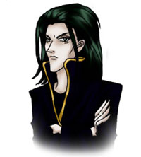 Cranky Professor Snape... with shorter hair! =^^=