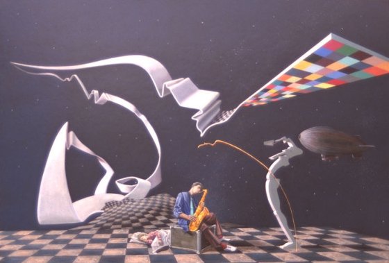 Poem by LarryB,Page by LadySainbaino,Enjoy The Blues ...