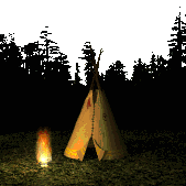 Native American Campfire