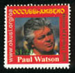 Heroes of Ecology were honored in 2000, and this stamp shows Captain Paul Watson, founder of Sea Shepherd Conservation Society.