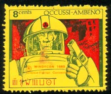 1983, Windycon Science-Fiction Convention, 8 cents, mint.