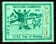 The Housing Year stamps of 1987 were designed by Murray Menzies, and printed with the KDPN's Heidelberg platen press.