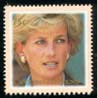 1998, Princess Diana, 75 cents.
