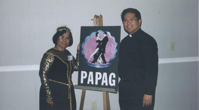 PAPAG President Josie Baron and Rev. Entac