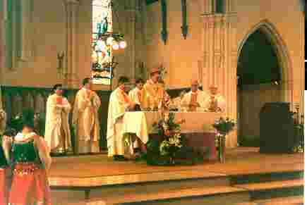 Msza w. w katedrze w. Patryka w Auckland