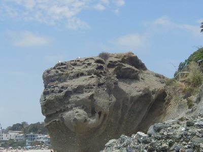 Rock made out of sand