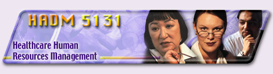 Banner for HADM 5131