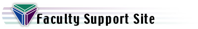 Sample Faculty Support Site Banner