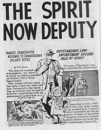 The Spirit now deputy