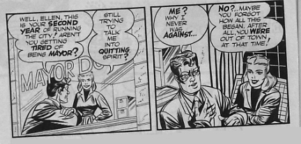 The Spirit seems to remember things differently...