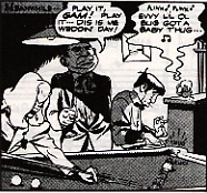 Early appearance of the song...