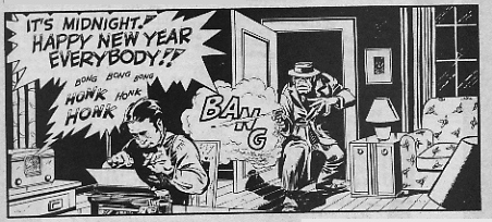 Tymely, just as he is about to be shot