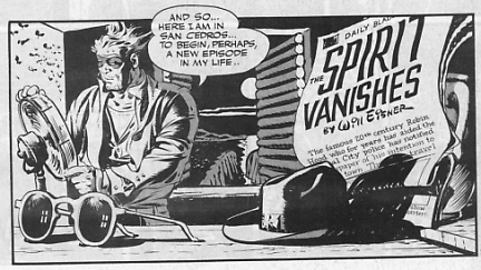 Some excellent Eisner artwork in this first story