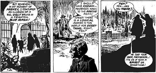 Pendragon spots someone