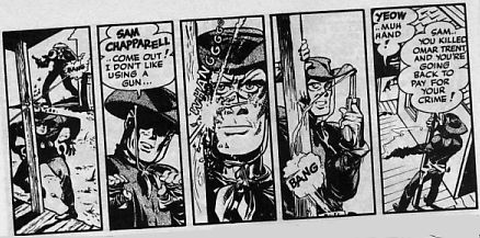 The Spirit involved in a shoot out