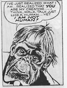 Orang realises that he is not normal...