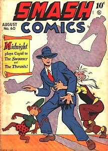 The cover to Smash Comics #60