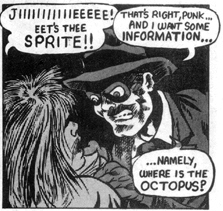 A panel from The Sprite