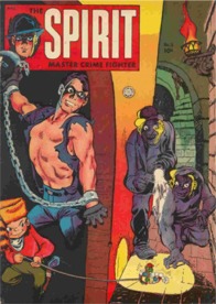 The cover to Fiction House The Spirit #5