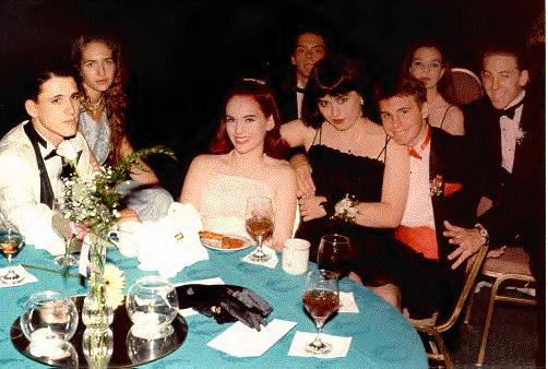 Left to right: Steve, Monique, Donna, Forsythe, Susan, Captain Outrage, Nancy & Mickey Q