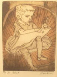 The Artist 1965 ed 90 eBay 4/03 Lithograph by Irving Amen