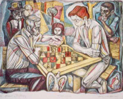 Chess Strategy eBay 3/2/3 17 3/8 x 22 1/4