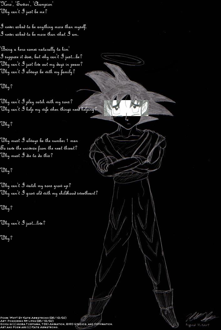 Vegeta's poem of Goku