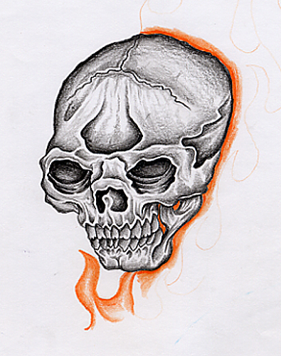 flamedskull