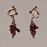 Red Spinel Earrings