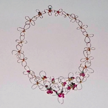 Rose Trellis Necklace