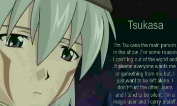 I kinda figured I'd be Tsukasa...  The pic doesn't give you a very good overall personality description, though.