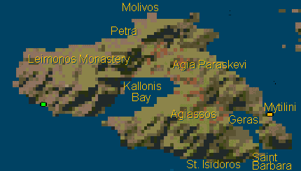 Greek Mainland Image Map