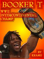 Booker T with WWE Intercontinental Title