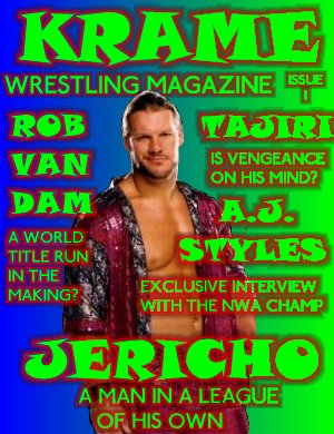 Issue 1 - Jericho, Van Dam, Tajiri, A.J. Styles