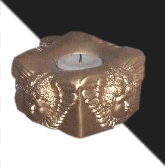 Gold Angel Candle