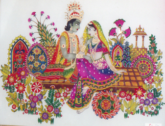 Stain Glass work by Seema