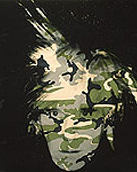 1986, Warhol's last self-portrait