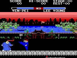Yie Ar Kung-Fu II Screen-shot 0